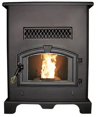 Wood Pellet Stove, 48,000 BTU