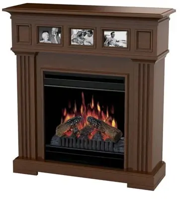 Dfp20-1222ma 20 Inch Electric Media Fireplace In Mocha Finish