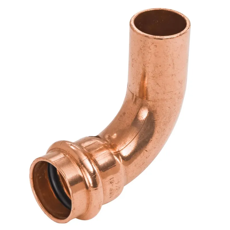 NIBCO 1/2 In. FTG X 1/2 In. D Press Copper 90 Degree Elbow 1 Pk