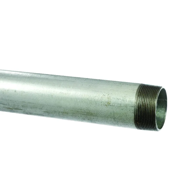 1/2 In. Diameter X 21 Ft. Length Galvanized Steel Pipe