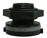 3/4 Inch Washer Bulkhead Union With Polypropylene Body And Buna Washer