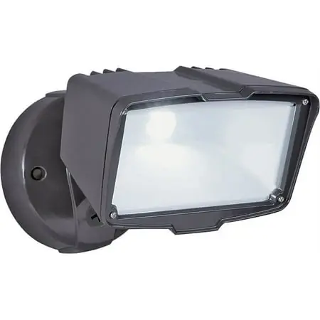 Fsl203tb Hardwired Bronze Switch Floodlight With Led Fixture