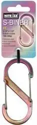 S-biner Size 4 Spectrum Finish - 75 Lb. Capacity Carabiner Clip