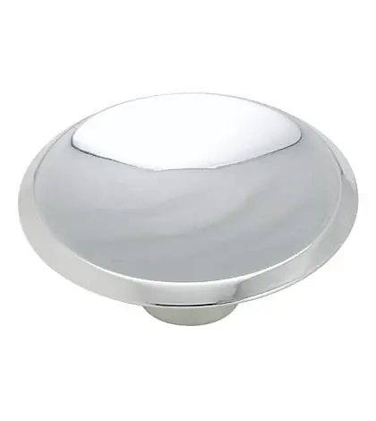 Bp341426 Polished Chrome Mushroom Cabinet Knob, 1-3/4 Inch Diameter