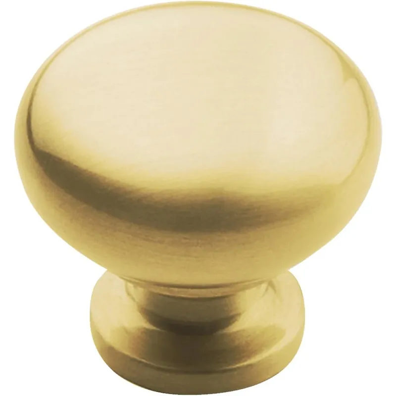 Allison Polished Brass Cabinet Knob 1-5/16 Inch Diameter Model Bp69268