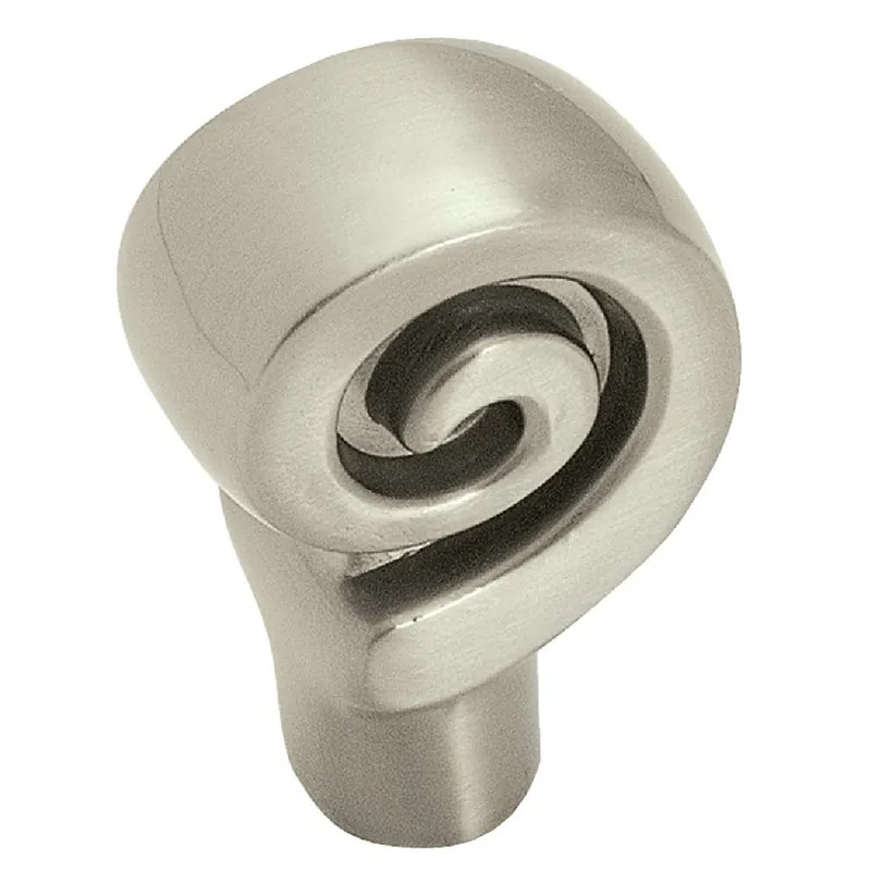 Swirl‘z Satin Nickel Cabinet Knob 1-1/8 In. Model Bp9339-g10