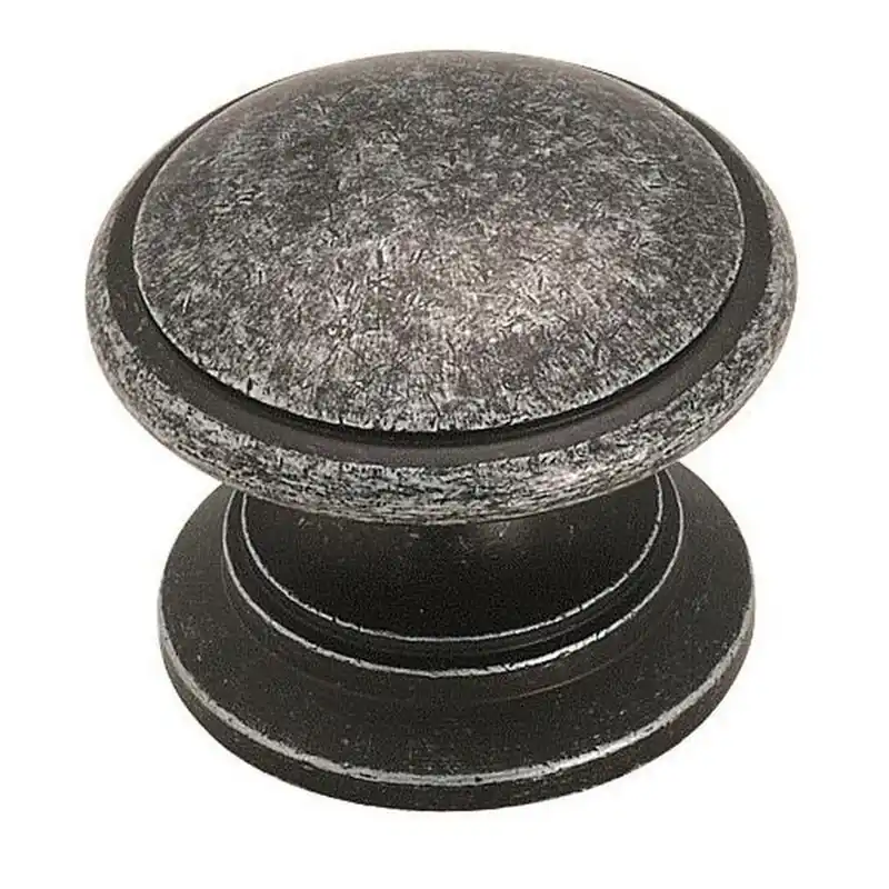 Brass Classics 1-1/4 In Diameter Wrought Iron Dark Cabinet Knob - Model Bp1466wid