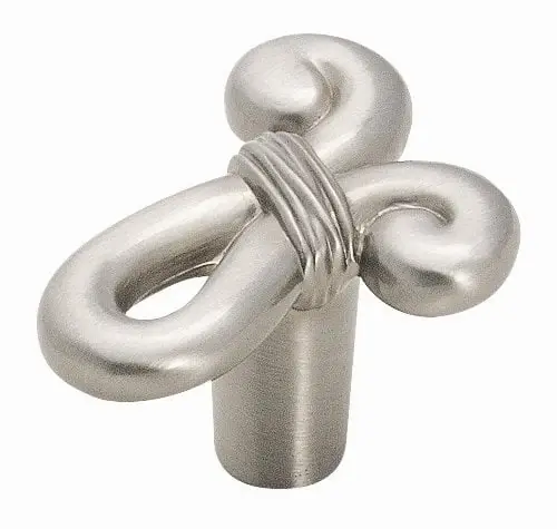 Cyprus Satin Nickel Cabinet Knob 1-5/8 In. X 1-1/4 In.