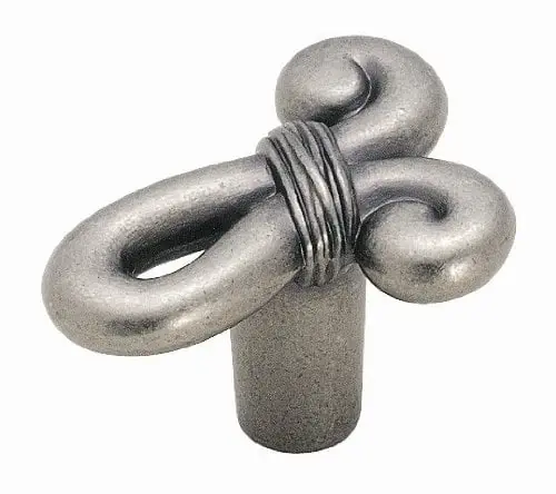 Cyprus 1-5/8-in Weathered Nickel Cabinet Knob - Stylish And Durable Design