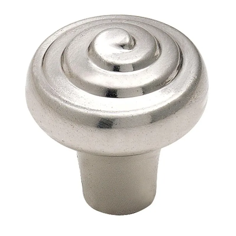Divinity Sterling Nickel Round Cabinet Knob 1-1/4 In. Model Bp5261-g9