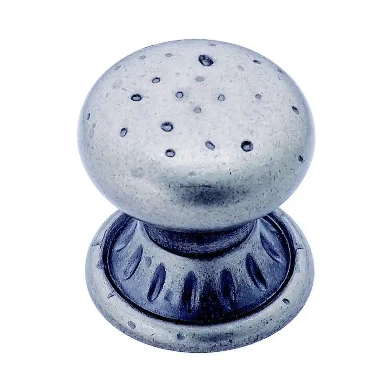 Ambrosia 1-1/4 In Diameter Weathered Nickel Cabinet Knob Model Bp4485wn