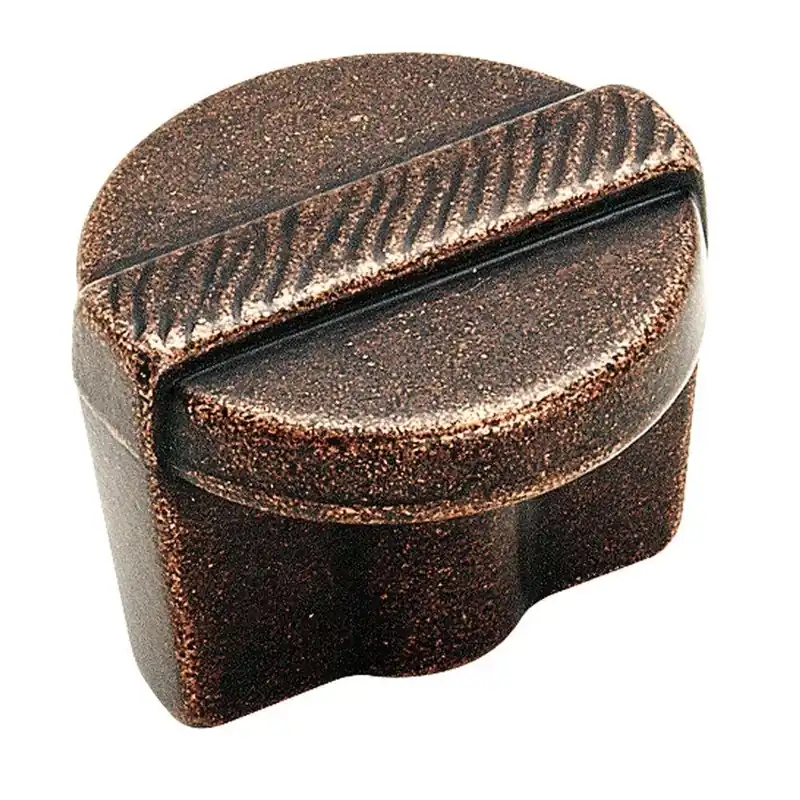 1-1/4-Inch Bronze Forgings Etched Cabinet Pull