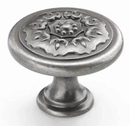 Bp27030wn Sundara Weathered Nickel Cabinet Knob 1-1/4 Inch Diameter