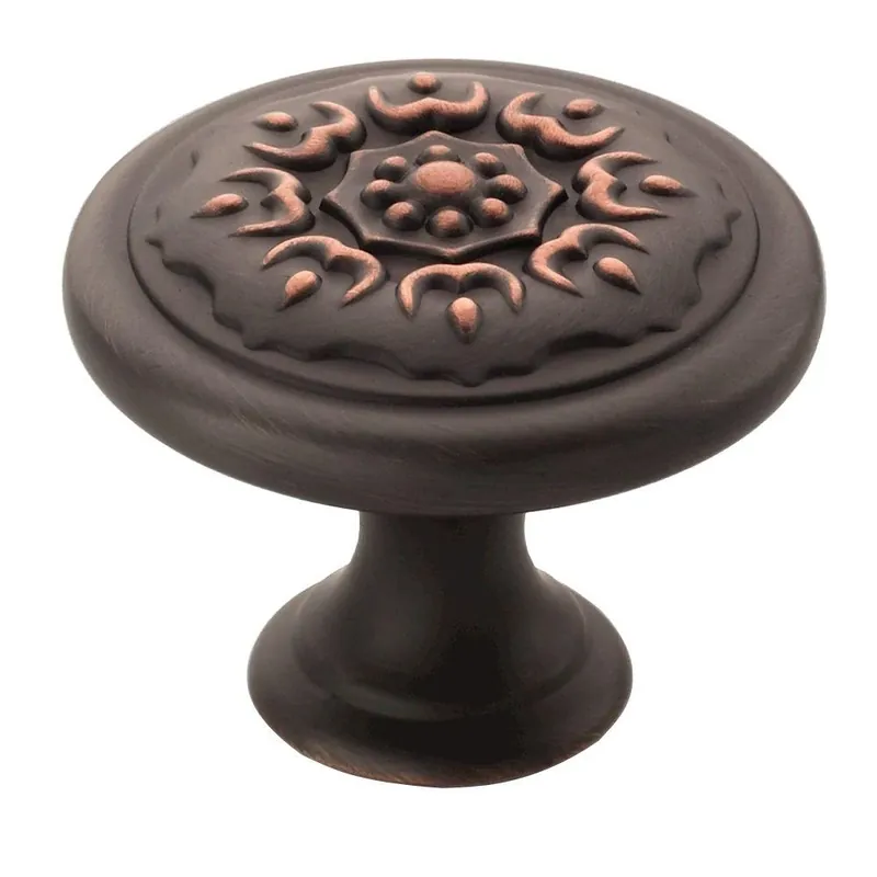Sundara 1-1/4 In. Oil Rubbed Bronze Round Cabinet Knob - Model Bp27030orb
