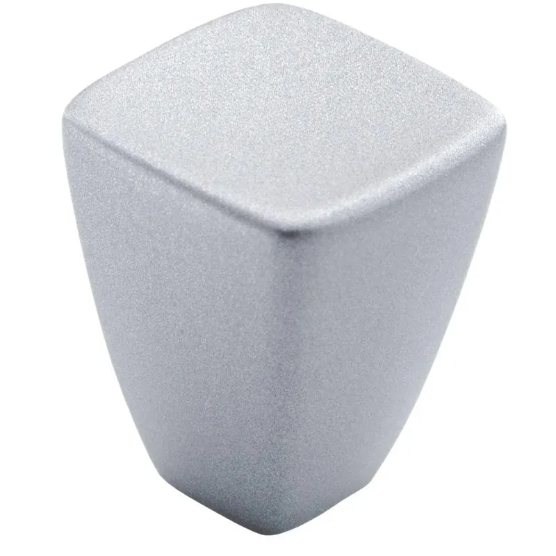 Creased Bow 7/8 In. Anodized Aluminum Cabinet Knob - Model Bp27018aa