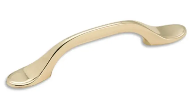 Bp762803 Polished Brass 3-inch Center Handle Style Cabinet Pull - Allison Value Collection