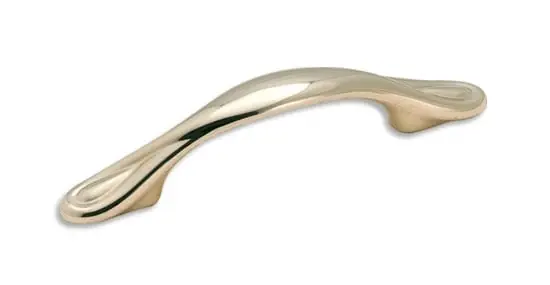 Bp13833 Reflections Collection 3 Inch Polished Brass Cabinet Pull