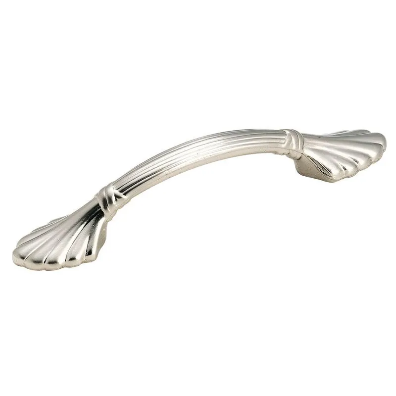 Natural Elegance 3 In. Sterling Nickel Shell Cabinet Pull - Model Bp1333g9