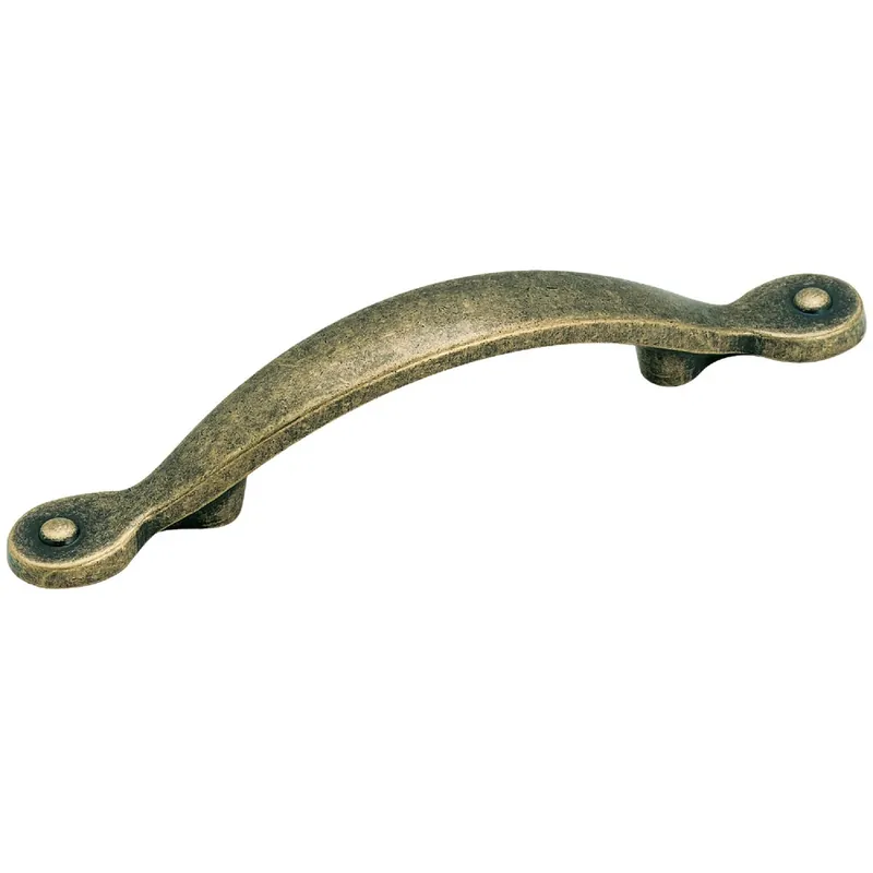 Inspirations 3 Inch Weathered Brass Plain Pull - Model Bp1590-r2