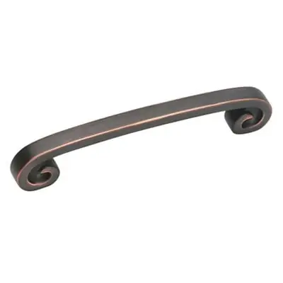Swirl‘z 3 Inch Oil-rubbed Bronze Cabinet Pull - Model Bp9337-orb