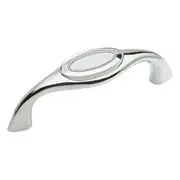 Opulence 3-inch Center-to-center Polished Chrome Cabinet Pull Bp26132-26