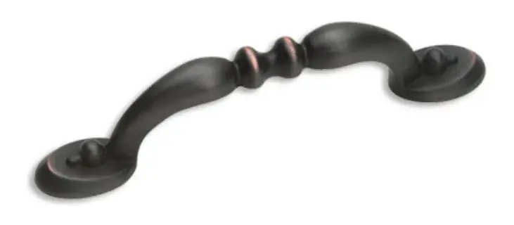 Bp1303-orb Oil Rubbed Bronze 3-inch Center Cabinet Pull - Brass & Sterling Traditions