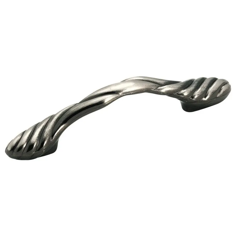 Expressions 3-inch Center To Center Pewter Arch Handle Cabinet Pull - Model Bp1470pwt