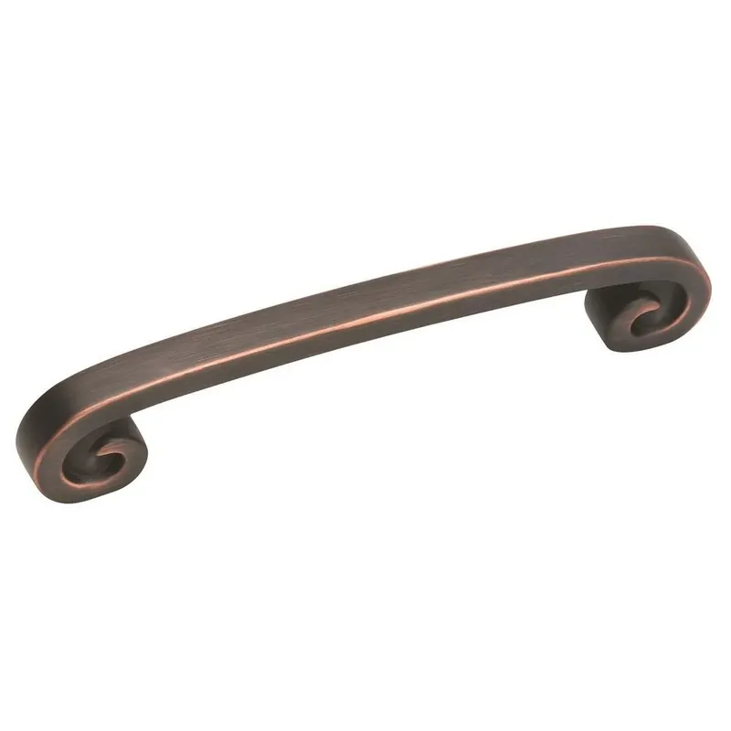 Swirl‘z 5-1/16 In Center-to-center Oil-rubbed Bronze Cabinet Drawer Pull