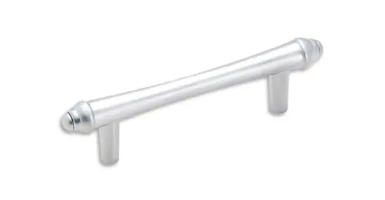 3-inch Center-to-center Brushed Chrome Abstractions Bar Cabinet Pull