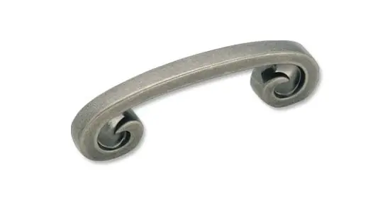 Swirlz 3-inch Center-to-center Weathered Nickel Cabinet Pull - Model Bp9337-wn