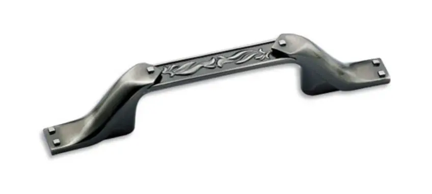 Ambrosia 3-inch Center-to-center Pewter And Satin Nickel Cabinet Pull
