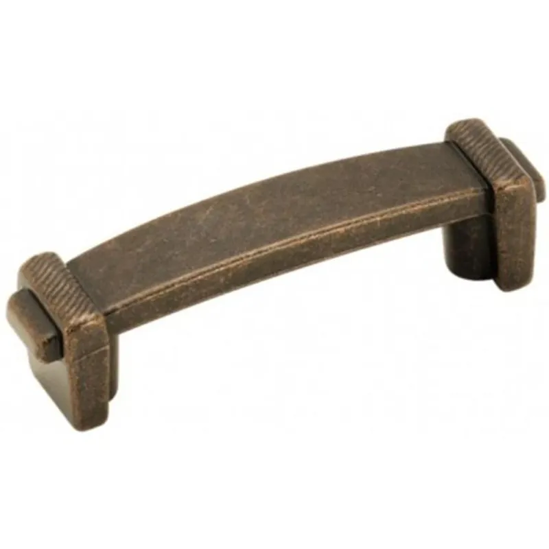 3-In. Bronze Forgings Etched Cabinet Pull