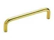 Allison Traditional Wire Pull, 4-1/4 Inch, Polished Brass Finish