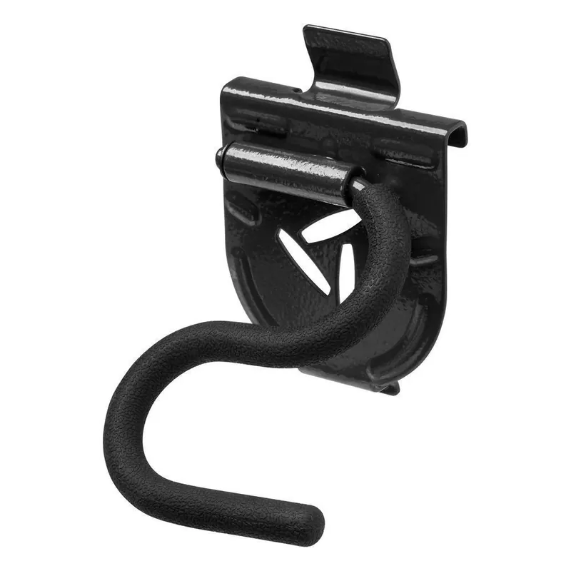 1-inch Black Steel S Garage Hook For Geartrack Or Gearwall Systems