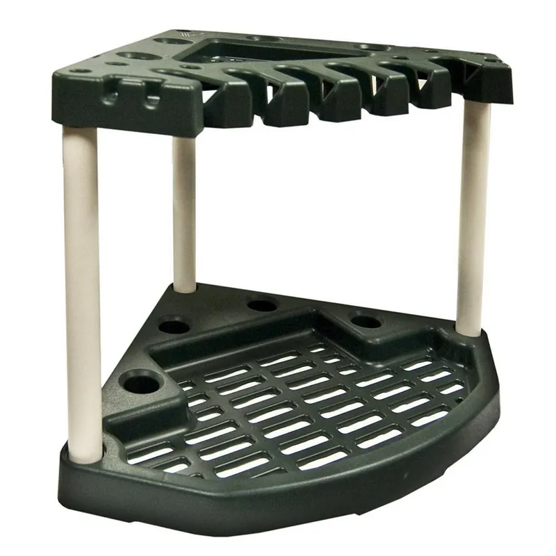 Corner Garden Tool Rack, 10 Slots
