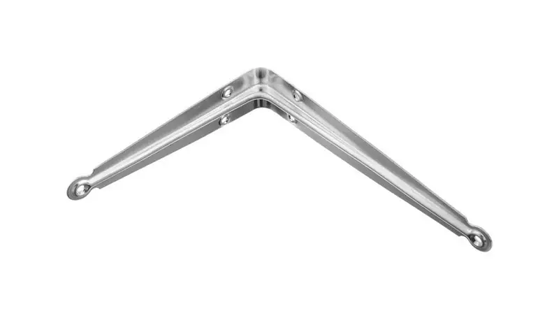 Steel Heavy Duty Shelf Bracket 8 In. Long 35 Lb. Capacity