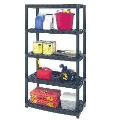 5 Shelf Heavy-duty Ventilated Shelving Unit - 16 Inch Shelf Model 4010000