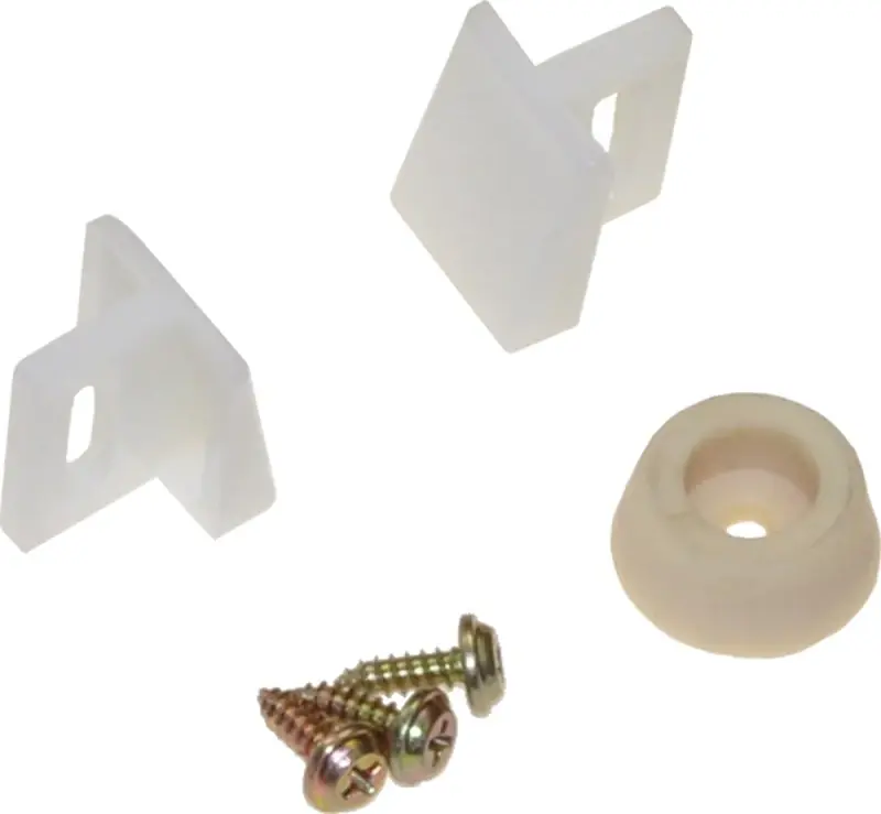 Johnson Hardware Nylon/Rubber Pocket Door Guide And Bumper Set 6 Pc