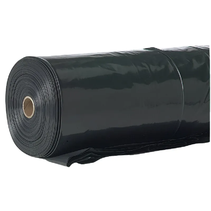 Plastic Sheeting, Polyethylene, Black, 10ml, 20 X 100-Ft.