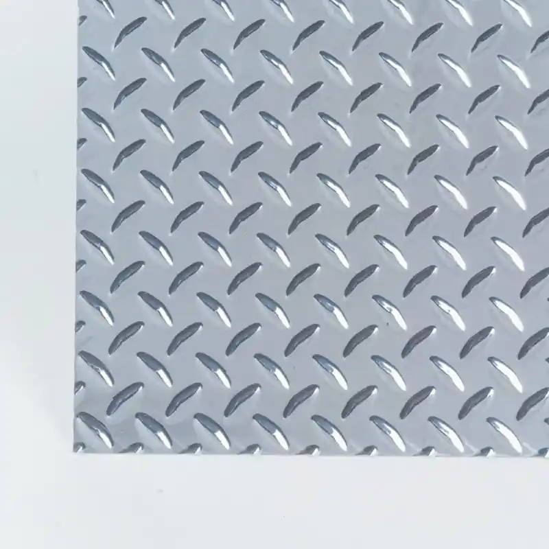 M-d 0.02 In. X 12 In. W X 24 In. L Bright Aluminum Diamond Tread Sheet Metal