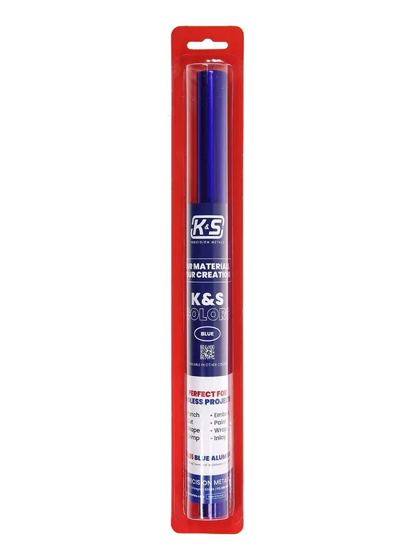 Blue Aluminum Foil 0.04 In. Thick, 12 In. Wide, 24 In. Long