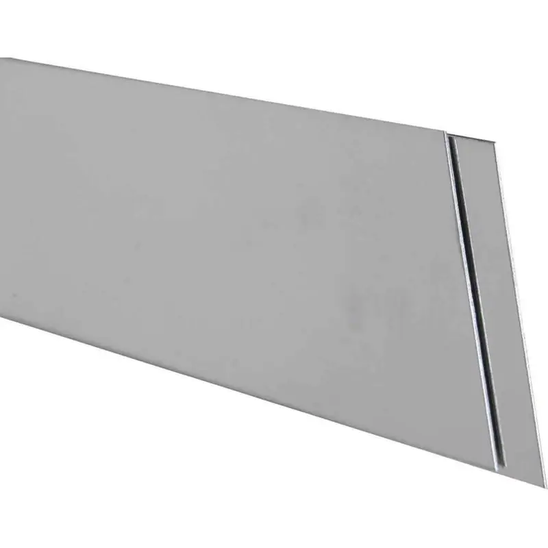 12 Inch 3/4 Inch Stainless Steel Strip - Metal Extrusion For Crafting And Building