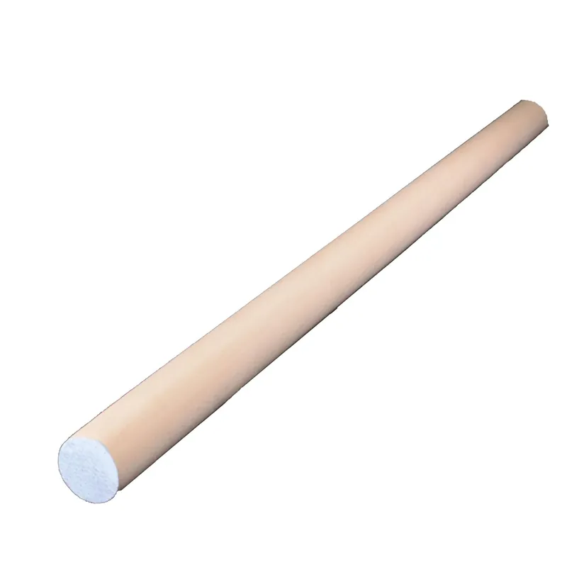 Alexandria Moulding Round Ramin Hardwood Dowel 1-1/8 In. D X 36 In. L 1 Pk Light Blue
