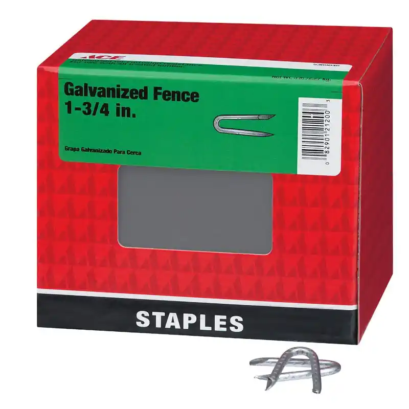 Ace 1-3/4 In. L Galvanized Steel Fence Staples 5 Lb.