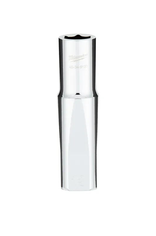 1/2 In. Drive 13 Mm 6-point Deep Metric Socket With Four Flat Sides