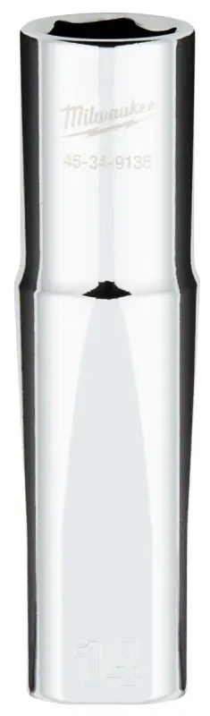 1/2 In. Drive 14 Mm 6-point Deep Metric Socket With Four Flat Sides