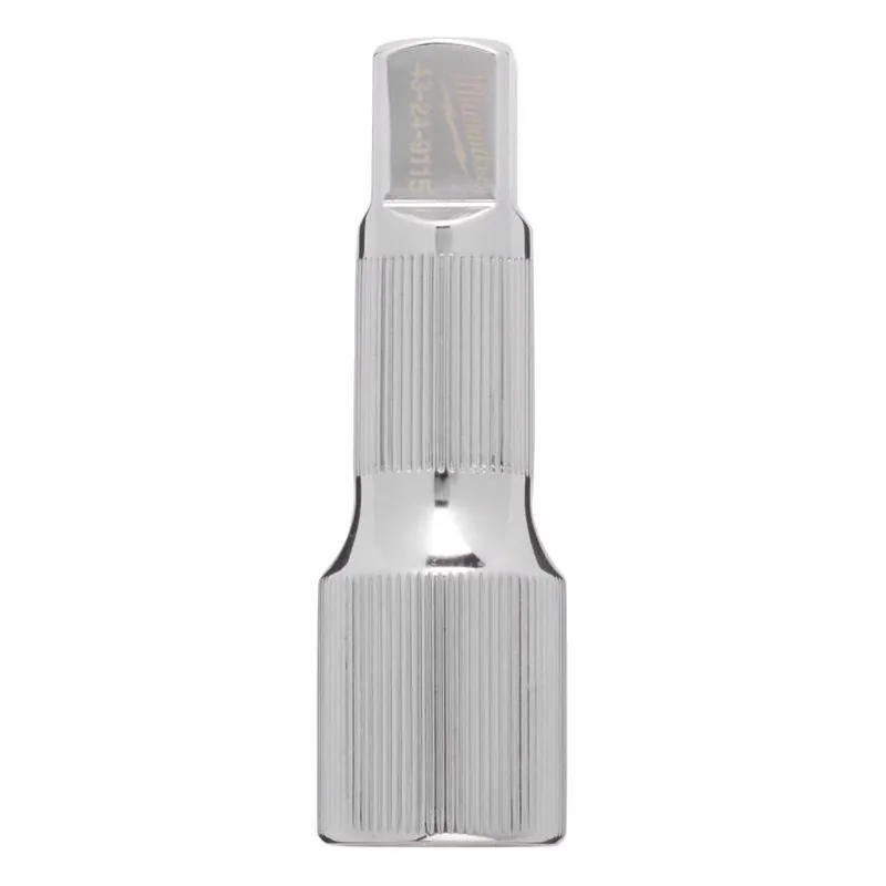Milwaukee 1/2 In Chrome‑Plated Extension Drive – 3‑in Length, Oversized Knurling