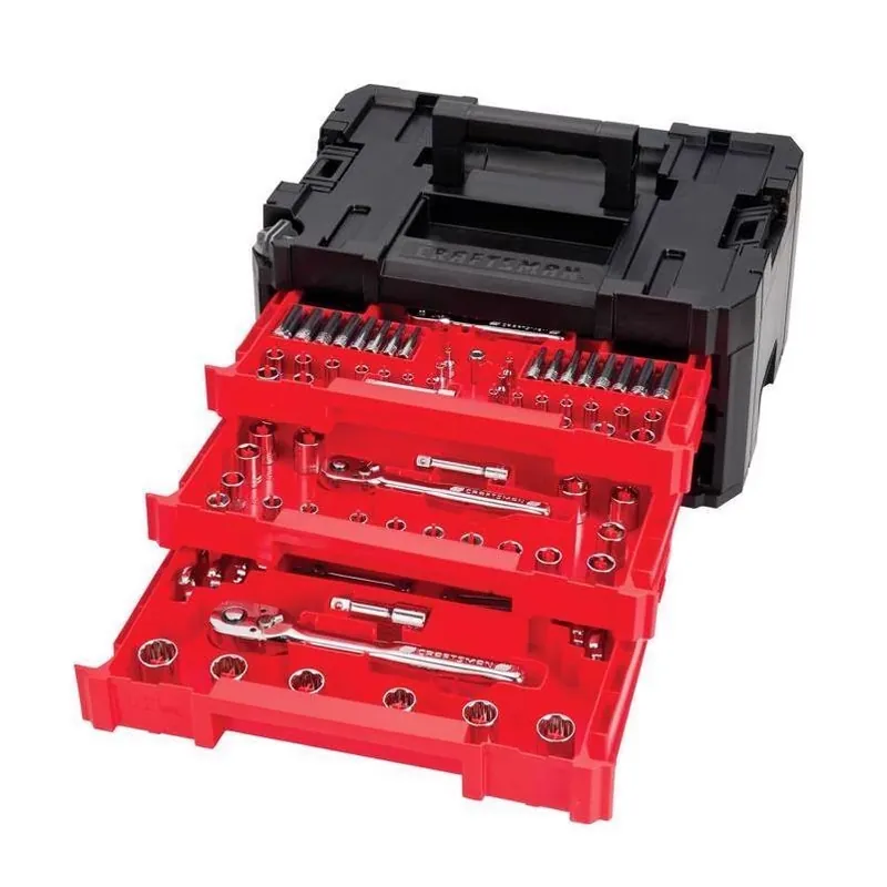 Craftsman Versastack 230‑Piece Metric & SAE Socket Set – 1/4‑, 3/8‑ & 1/2‑in Drive