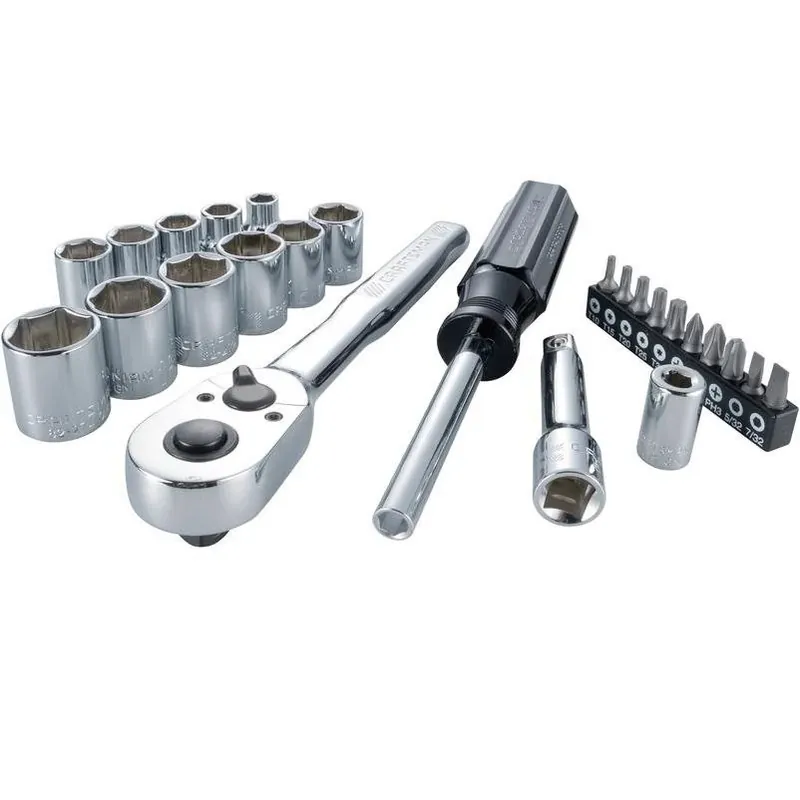 Craftsman 3/8" Drive 24‑Piece Metric Nano Mechanic’s Tool Set – Chrome Vanadium Steel