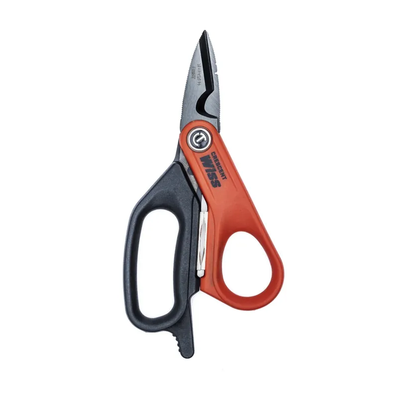 Wiss Electrician Shears, Steel Blades, 6 In.
